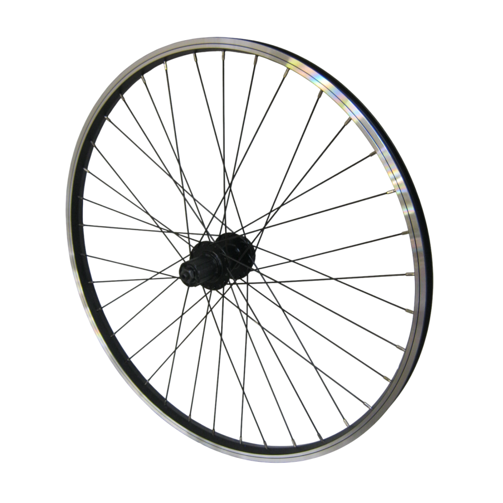 Rear QR 26" Disc Brake Alloy 8/9 Speed Cassette Wheel Black