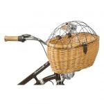 M-Wave Wicker Pet Basket with Cover 2