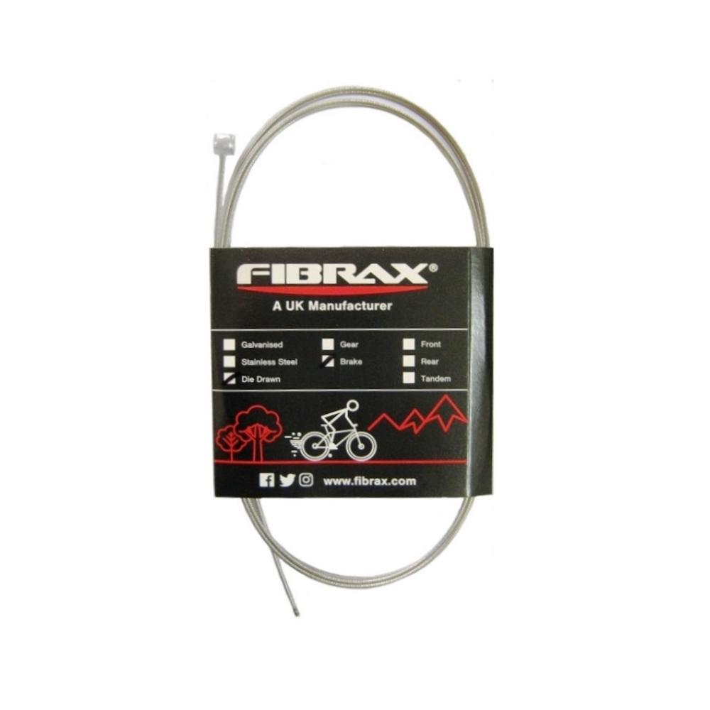 Fibrax Slick Brake Inner Wire (Barrel Nipple)